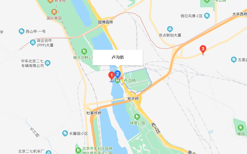 卢沟桥在哪个城市？