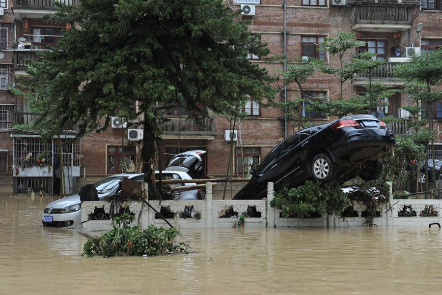 福建莆田突降大雨，街道成河道，当地的降雨强度到底如何？