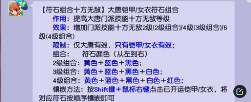 梦幻西游符石组合 大唐武器十方无敌怎么打符石 顺序谢谢了，大神帮忙啊