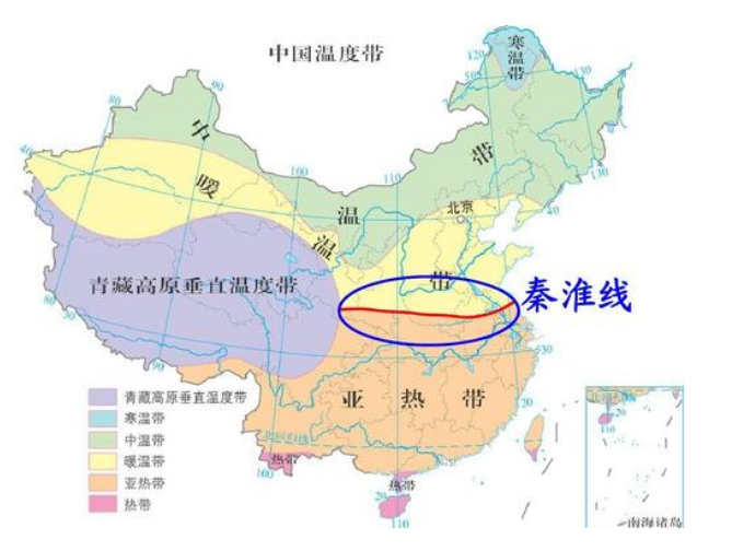 秦岭淮河地图