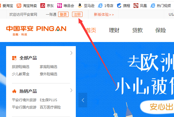 怎样登录中国平安官方网站