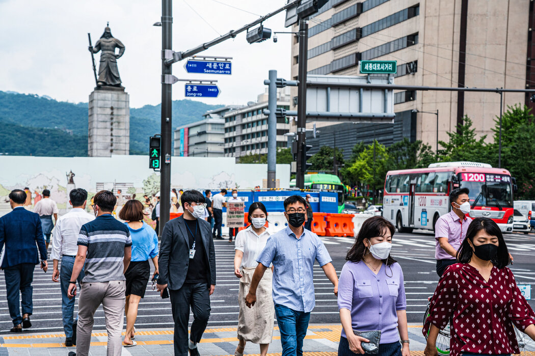 韩国一共多少人口2020?