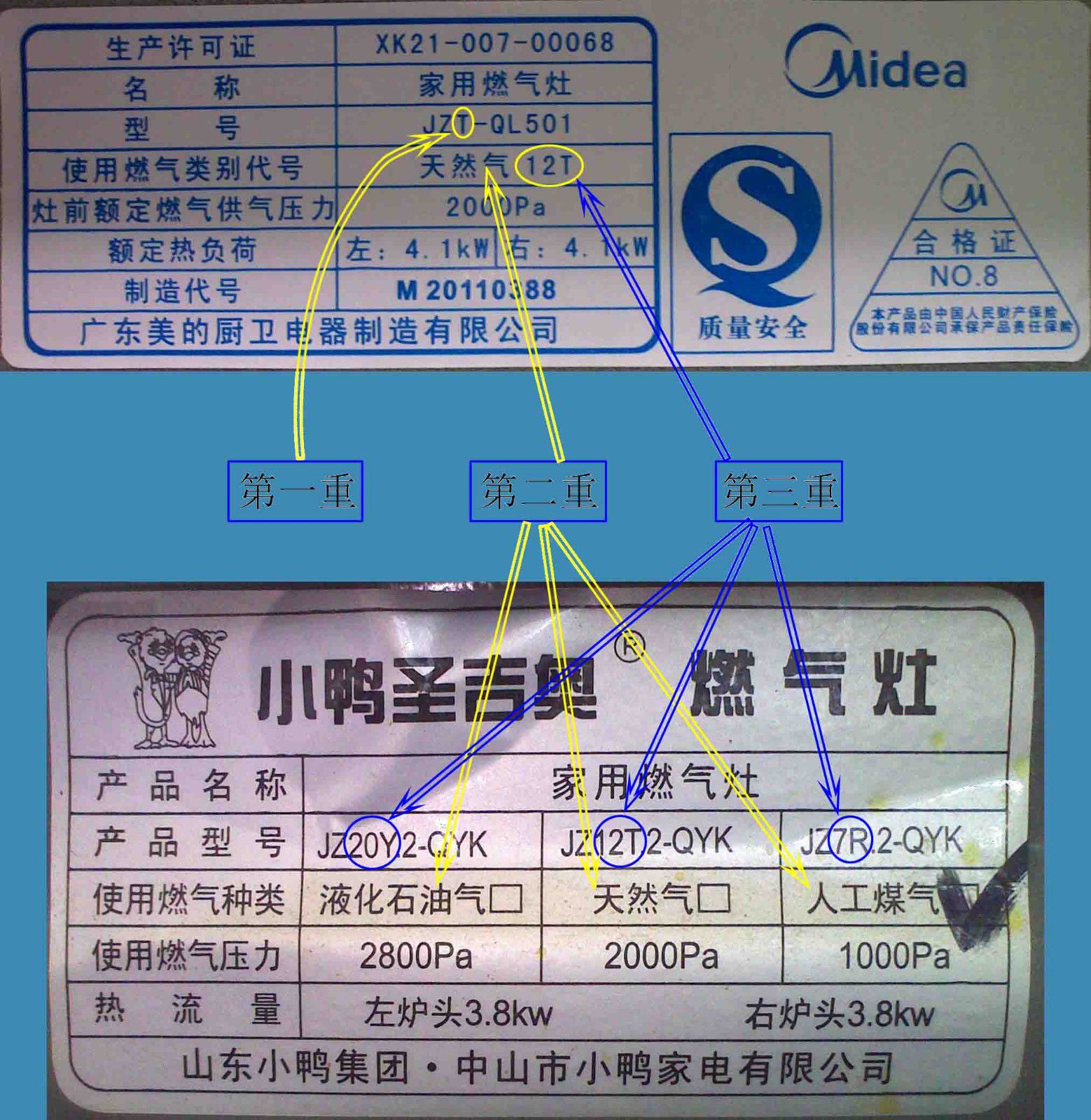 火龙灶具能不能用于天然气，是前两年买的，新款