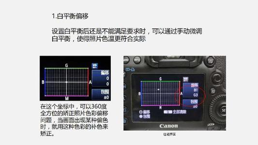 白平衡偏移／包围功能起什么作用？在摄影的时候如何运用此功能？