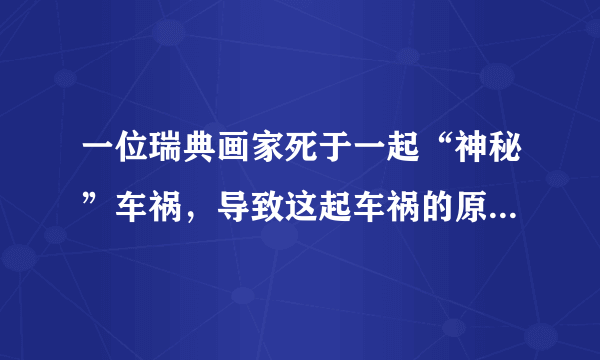 一位瑞典画家死于一起“神秘”车祸，导致这起车祸的原因是什么？