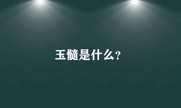 玉髓是什么？