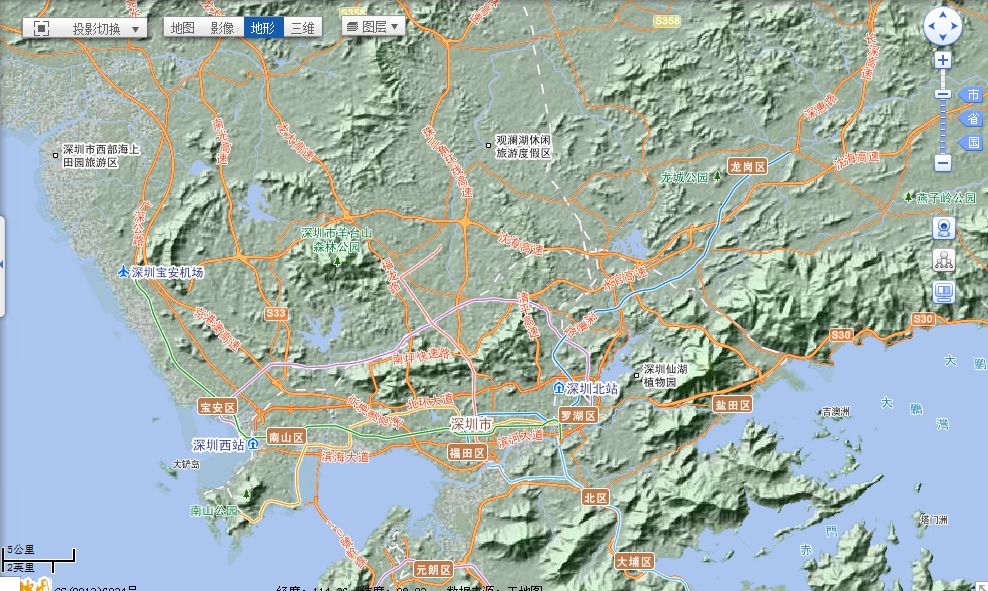 请问百度地图的卫星地图用的是什么卫星？