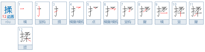 情侣之间发揉揉什么意思