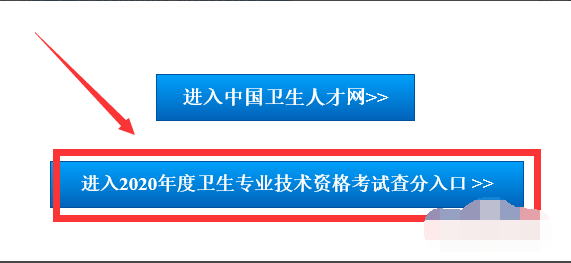 中国卫生人才网成绩查询入口还进不去