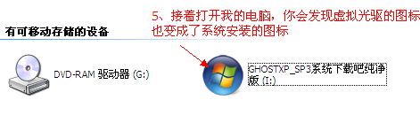 用虚拟光驱可以重装系统吗