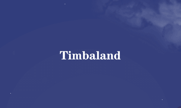 Timbaland