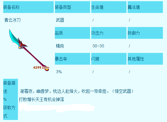 造梦西游3怎么可以快速拿到青云冰刀