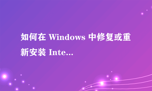 如何在 Windows 中修复或重新安装 Internet Explorer