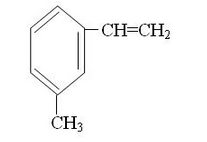 “间甲基苯乙烯”的结构简式