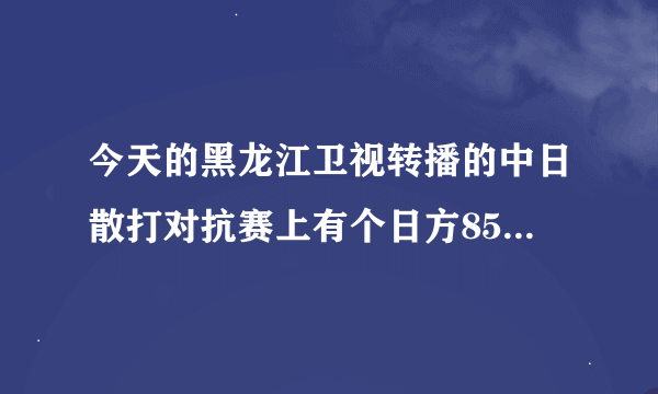 今天的黑龙江卫视转播的中日散打对抗赛上有个日方85公斤选手是踢拳道高手，那么踢拳道是什么种类的功夫呢？