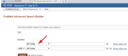 简述pubmed数据库中高级检索的步骤及方法