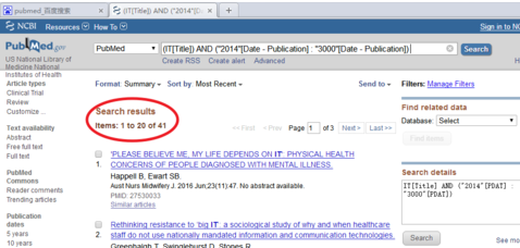 简述pubmed数据库中高级检索的步骤及方法