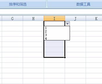 英文版excel下拉菜单怎么做