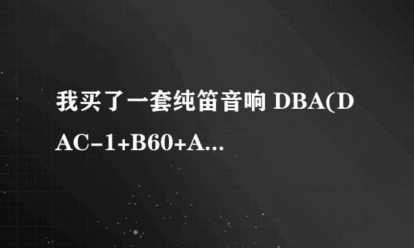 我买了一套纯笛音响 DBA(DAC-1+B60+A601B),功放器发热很大，估计120瓦，我是HIFI入门，这个功率在书架音箱