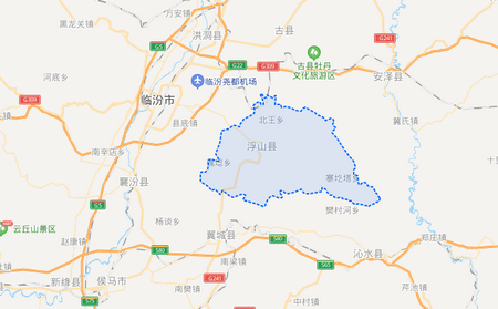 浮山县属于山西哪个市？