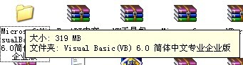 谁能给我个VB 6.0中文企业版的下载地址啊。急急急！！