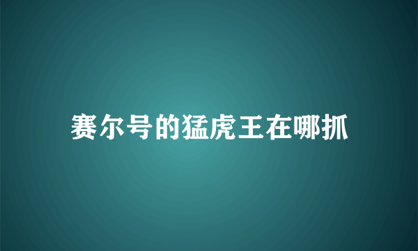 赛尔号的猛虎王在哪抓