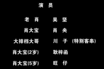 筷子兄弟的微电影《父亲》——父子篇中的老年父亲是谁演的？各位亲，有没有资料