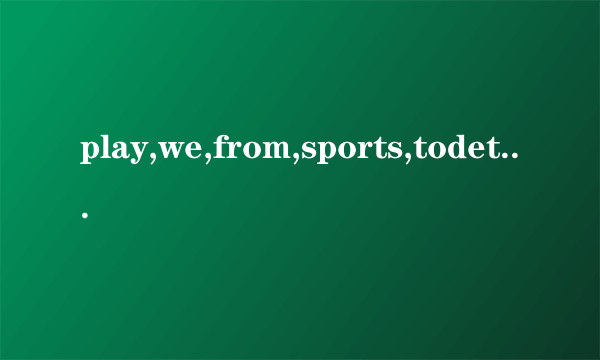 play,we,from,sports,todether,wednesday,to,monday