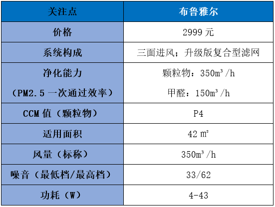 布鲁雅尔空气净化器有什么缺点