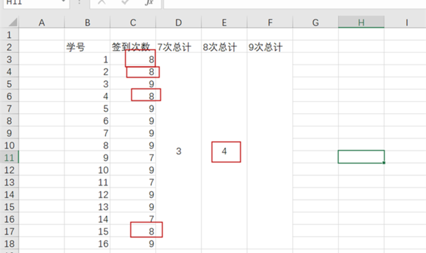 如何统计Excel表格中相同数据的个数？