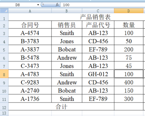 Excel以总成绩为关键字排序递增